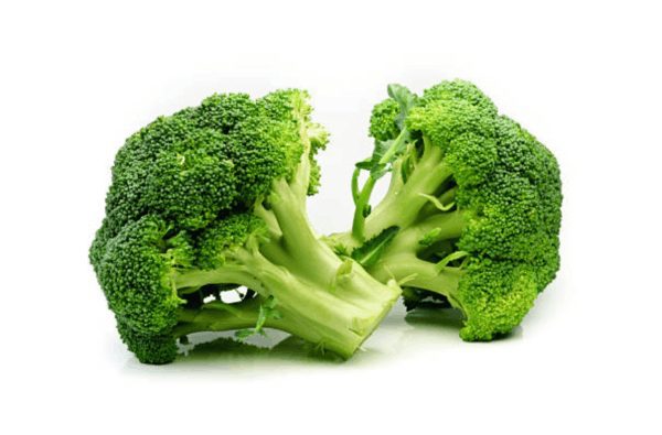 Broccoli is an edible green plant in the cabbage family whose large flowering head and stalks are eaten as a vegetable.